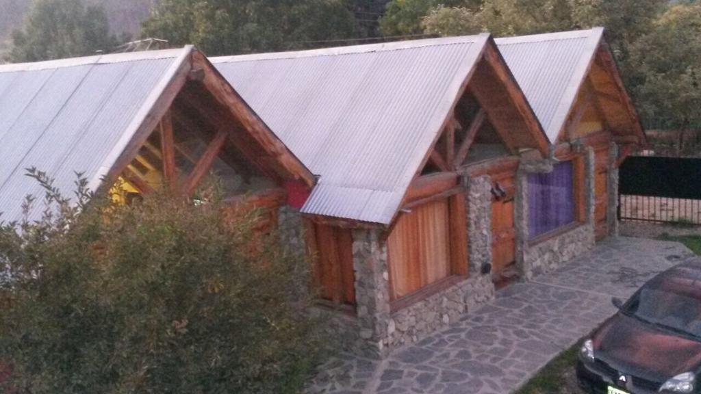 Хостел Cabanas Pehuenia Эль-Больсон Экстерьер фото